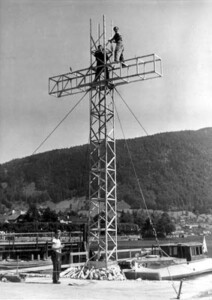 Traunsteinkreuz am Gmundner Rathausplatz